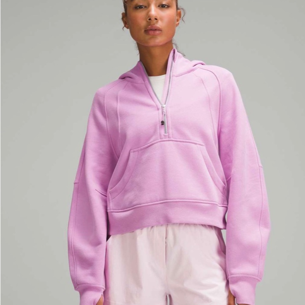 Lululemon Scuba Oversized 1/2 Zip Hoodie - Size Extra Small/Small